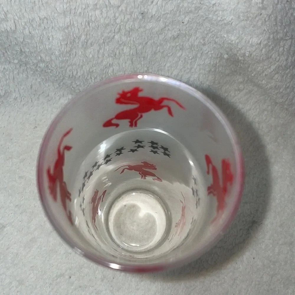 Tall drinking glass